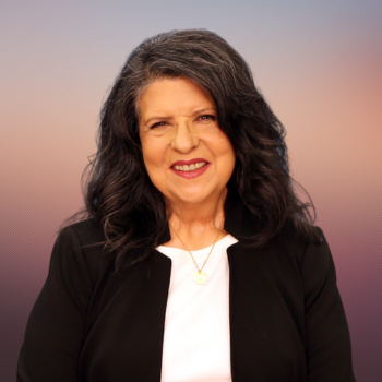 woman smiling